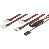 Beleuchtungssatz Rot, Weiß 4.4 - 6 v 500906240 - Carson Modellsport von Carson Modellsport