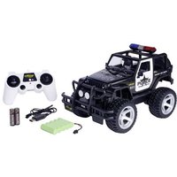 Carson Modellsport Jeep Wrangler Police 1:12 RC Einsteiger Modellauto Elektro Geländewagen RtR 2,4G Carson Modellsport Jeep Wrangler Police 1:12 RC Einsteiger Modellauto Elektro Geländewagen RtR 2,4G von Carson Modellsport