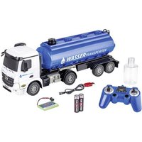 Carson Modellsport MB Arocs Wassertransporter 1:26 RC Einsteiger Funktionsmodell LKW von Carson Modellsport