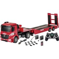Carson RC Sport Arocs mit Goldhofer Tieflader 1:20 RC Einsteiger Funktionsmodell LKW inkl. Akku, Lad von Carson RC Sport