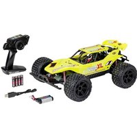 Carson RC Sport Cage Devil XL Gelb Brushed 1:10 RC Modellauto Elektro Buggy RtR 2,4GHz von Carson RC Sport
