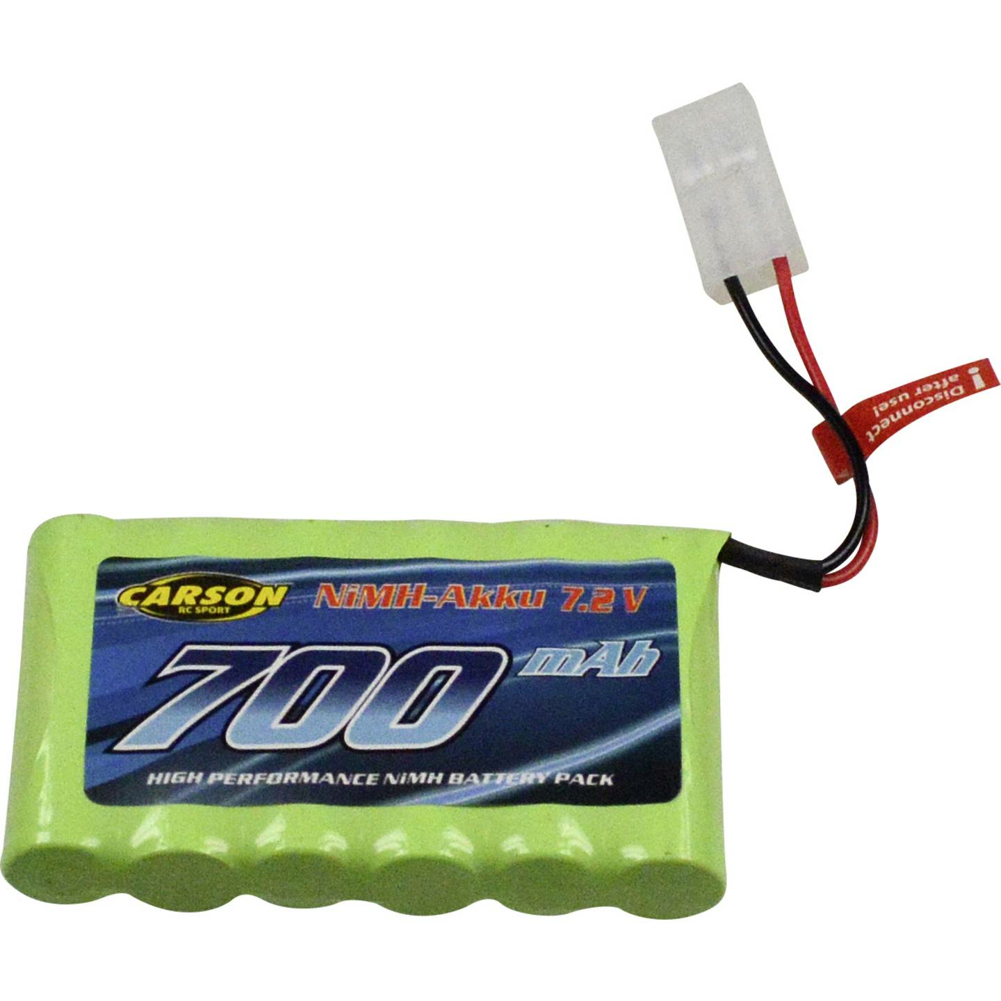 B-Ware Carson Modellsport Modellbau Akkupack Batterie Ni Mh 7.2 V 700 M Ah Tamiya Stecker B-Ware Carson Modellsport Modellbau Akkupack Batterie Ni Mh 7.2 V 700 M Ah Tamiya Stecker von Carson