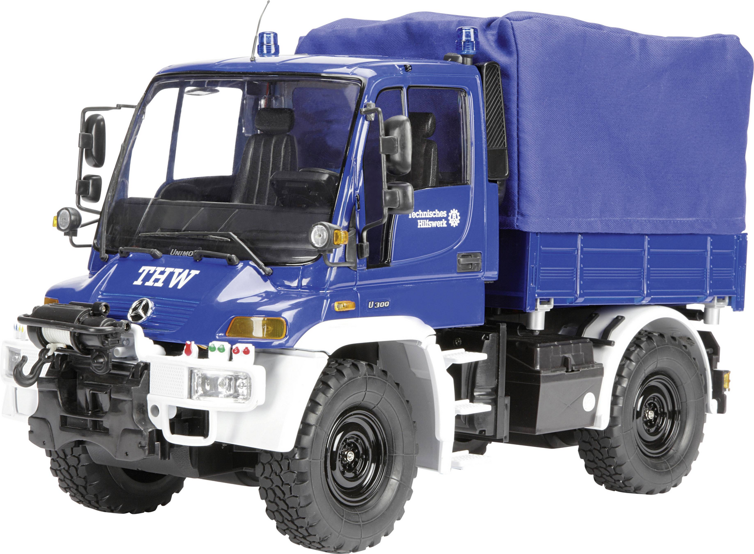 Carson Modellsport Mb Unimog U300 Thw 1:12 Rc Modellauto Siehe Text/Foto B-Ware Carson Modellsport Mb Unimog U300 Thw 1:12 Rc Modellauto Siehe Text/Foto B-Ware von Carson