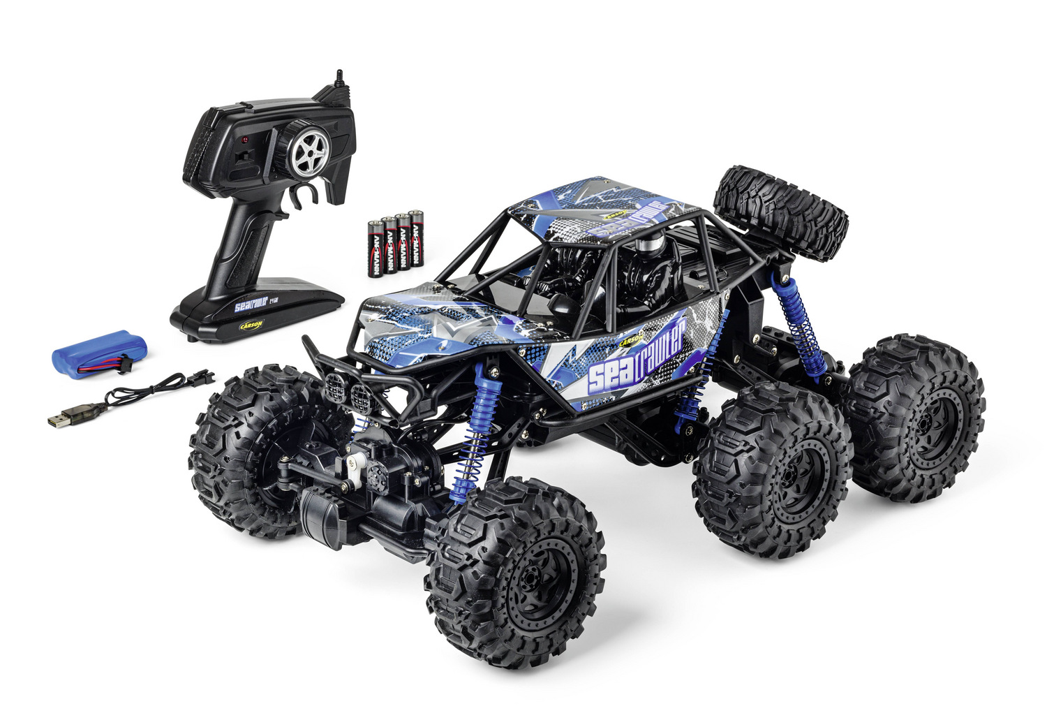 Carson Modellsport Sea Crawler 6x6 1:10 RC Modellauto Elektro SIEHE TEXT/FOTO Carson Modellsport Sea Crawler 6x6 1:10 RC Modellauto Elektro SIEHE TEXT/FOTO von Carson