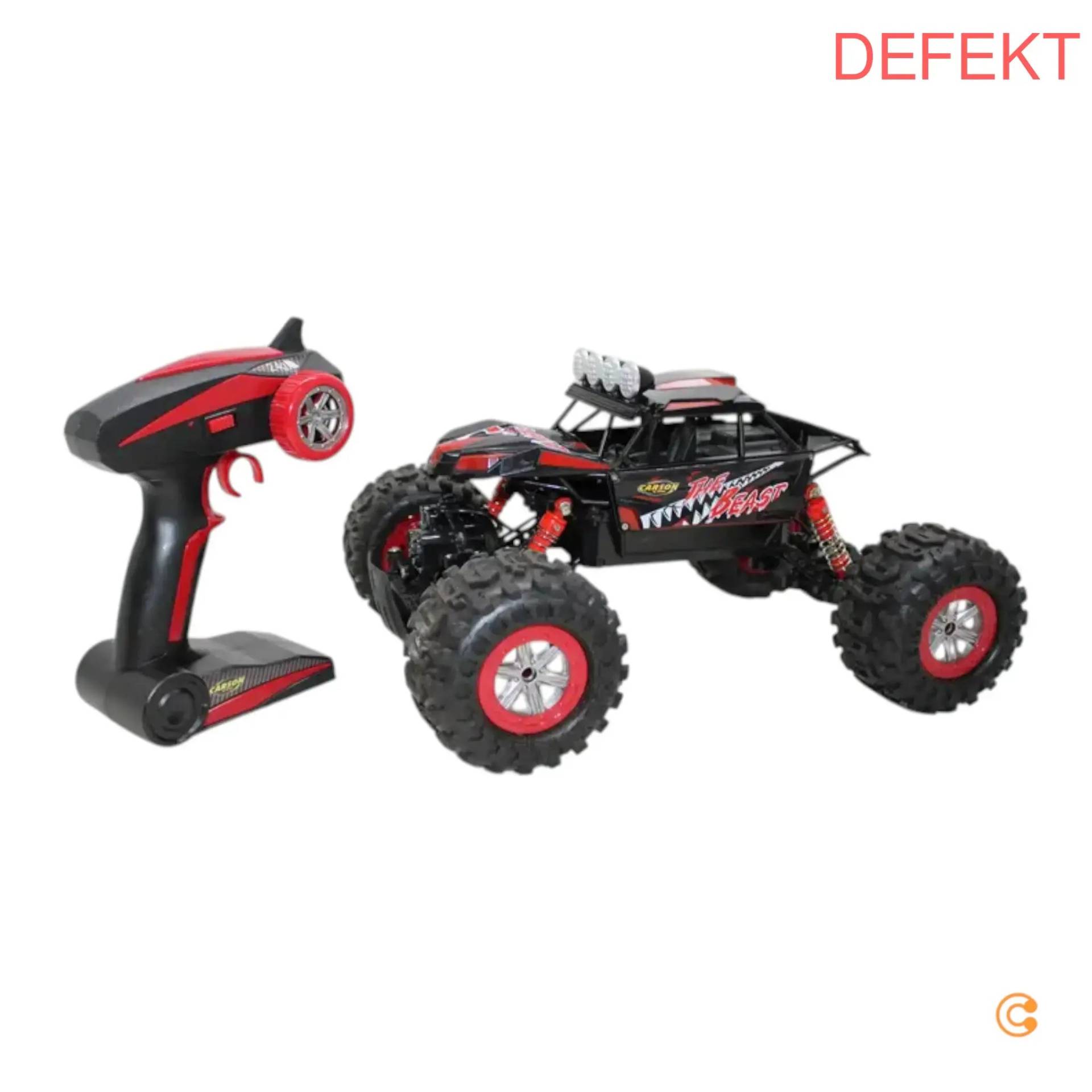 B-Ware Carson Modellsport The Beast Brushed 1:12 Modellauto Elektro Crawler Defektware B-Ware Carson Modellsport The Beast Brushed 1:12 Modellauto Elektro Crawler Defektware von Carson
