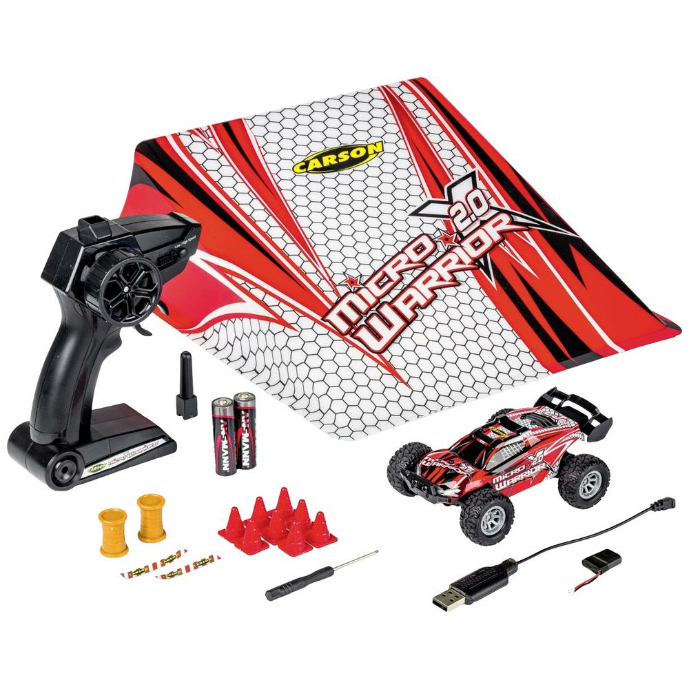 Carson Rc Sport 404225 Micro X Warrior 2.0 1:32 Rc Einsteiger Modellauto Buggy B-Ware Carson Rc Sport 404225 Micro X Warrior 2.0 1:32 Rc Einsteiger Modellauto Buggy B-Ware von Carson