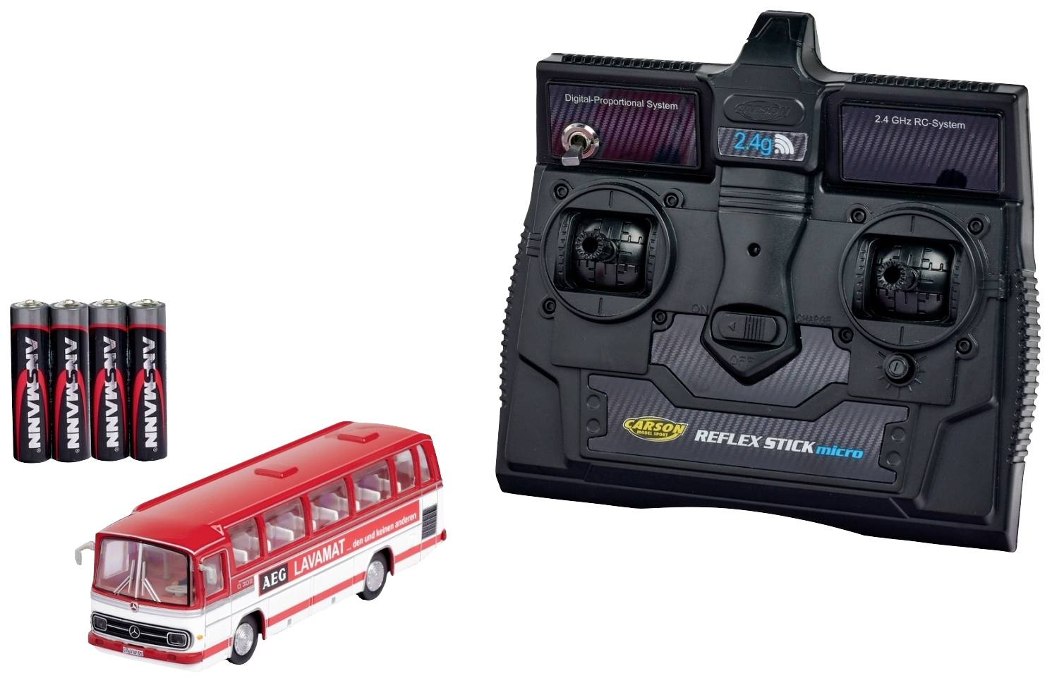 Carson Rc Sport 504144 Mb Bus O 302 Aeg 1:87 Rc Modellauto Siehe Text/Foto B-Ware Carson Rc Sport 504144 Mb Bus O 302 Aeg 1:87 Rc Modellauto Siehe Text/Foto B-Ware von Carson