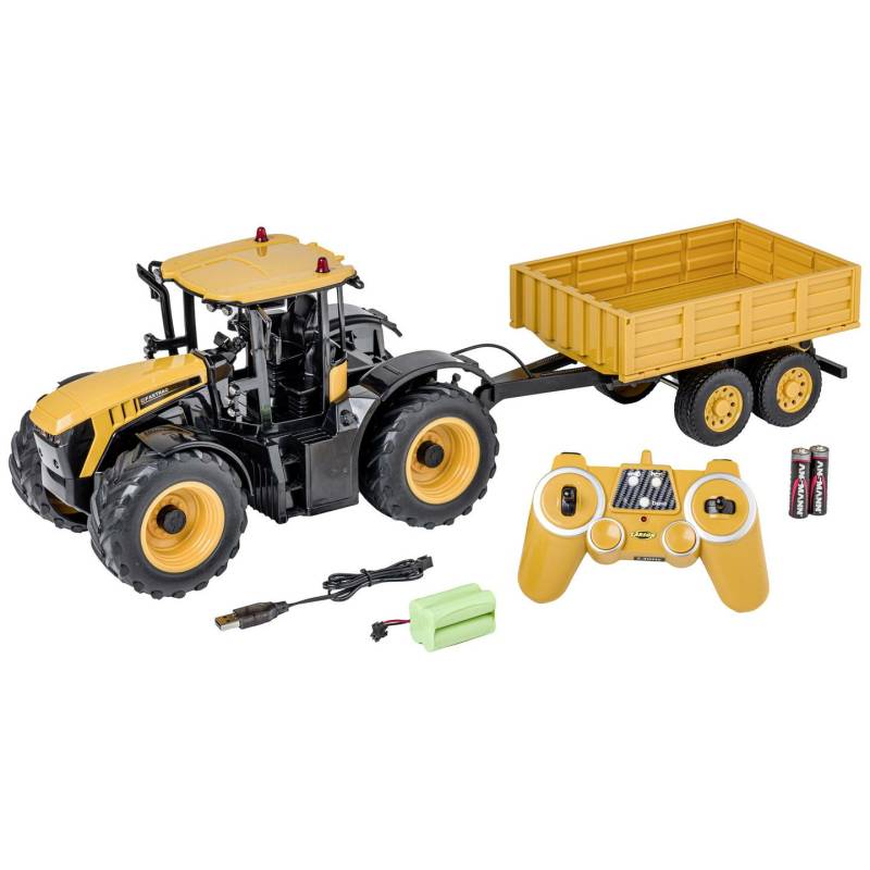 Carson Rc Sport Jcb 1:16 Funktionsmodell Landwirtschaftsfahrzeug Siehe Text/Foto C-Ware von Carson