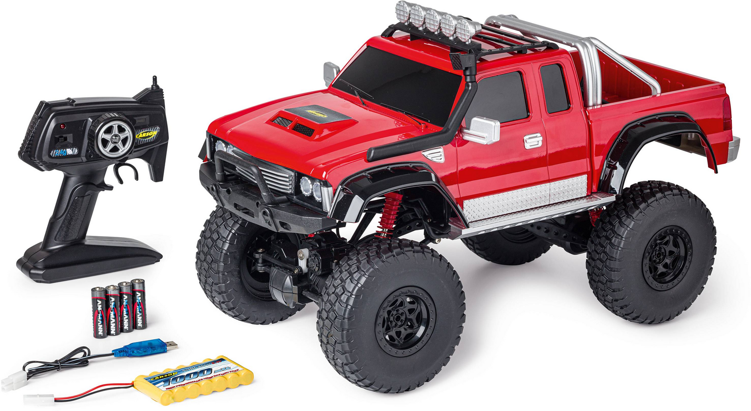 Carson Rc Sport Pickup Brushless 1:8 Rc Modellauto Elektro Crawler Rt R 24 G Hz B-Ware Carson Rc Sport Pickup Brushless 1:8 Rc Modellauto Elektro Crawler Rt R 24 G Hz B-Ware von Carson