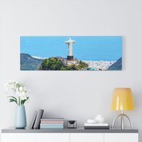 Christus Der Erlöser Panorama Leinwand Pano Druck, Rio De Janeiro, Geschenke von CarsonZyliczPhoto