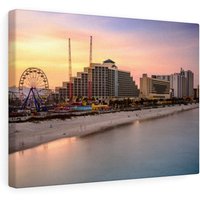 Daytona Strand Kunstdruck, Leinwand/Poster, Wohndekor, Wohnzimmer Einrichtung, Wandkunst, Fotos Und Paitings, Einweihungsgeschenk von CarsonZyliczPhoto