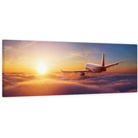 Flugzeug Leinwand Pano Druck, Panorama, Wand Dekor, Geschenke von CarsonZyliczPhoto