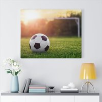 Fussball Ball Fotografie Druck, Kinderzimmer, Home Decor, Sport Wandkunst, Fußball, Schlafzimmer Kunstwerk, Geschenk von CarsonZyliczPhoto