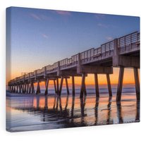 Jacksonville Beach Art Print, Leinwand/Poster, Wohndekor, Wohnzimmer Einrichtung, Wandkunst, Fotos Und Paitings, Einweihungsgeschenk von CarsonZyliczPhoto