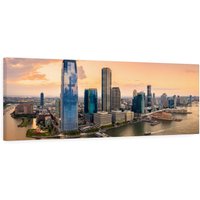 Jersey City New Leinwand Pano Druck, Home Dekor, Kunst, Fotografie, Us Städte, Geschenke von CarsonZyliczPhoto