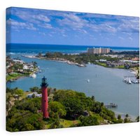 Jupiter Florida Kunstdruck, Leinwand/Poster, Wohndekor, Wohnzimmereinrichtung, Wandkunst, Fotos Und Paitings, Einweihungsgeschenk von CarsonZyliczPhoto