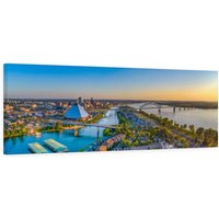 Memphis Tennessee Leinwand Pano Druck, Home Decor, Wandkunst, City Fotografie, Us Städte, Geschenke von CarsonZyliczPhoto