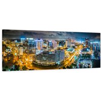 Norfolk Virginia Leinwand Pano Druck, Home Decor, Wandkunst, Stadtfotografie, Us Städte, Geschenke von CarsonZyliczPhoto