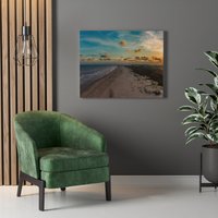 Sargent Strand Leinwand/Poster Druck, Matagorda Bay, Wohndekor, Natur Wandkunst, Wohnzimmer, Schlafzimmer Kunstwerk, Geschenk von CarsonZyliczPhoto