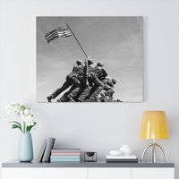 Schlacht Um Iwo Jima Monument Leinwand/Poster Druck, Washington D.c von CarsonZyliczPhoto