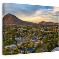 Scottsdale Arizona Fotografie Druck, Home Decor, Leinwand Wandkunst, City Fotografie, Us Cities, Geschenk von CarsonZyliczPhoto