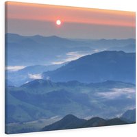 Smokey Mountains Leinwand/Posterdruck, Tennessee, Wohneinrichtung, Landschaft Wandkunst, Wohnzimmer, Geschenk von CarsonZyliczPhoto