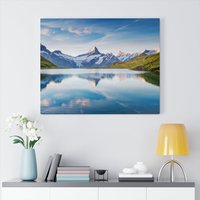 Snowy Mountain Leinwand/Poster Druck, Wand Dekor, Wohneinrichtung Landschaft Wandkunst, Wohnzimmer, Geschenk von CarsonZyliczPhoto