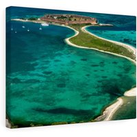 Trocken Tortugas Nationalpark Fotografie Druck, Home Decor, Wohnzimmer Einrichtung, Leinwand Wandkunst, Fotos Und Paitings, Geschenk Zur von CarsonZyliczPhoto