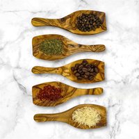 Gewürz - & Mehlschaufel Aus Olivenholz Dosierer Für Lebensmittel Löffel Schaufel Reislöffel von Cartava