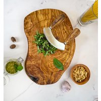 Wiegemesser Mit Einem Brett Hackmesser Für Kräuter Und Gewürze Wiegemesser Mit Einem Brett Hackmesser Für Kräuter Und Gewürze von Cartava