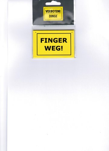 Magnet 8,5x5,5 cm +++ LUSTIG von modern times +++ FINGER WEG - VERBOTENE MAGNETE +++ STICKY JAM © ARTCONCEPT GMBH von modern times