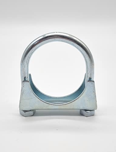1 Stück Klemmstück Auspuffschelle Rohrschelle Bügelschelle Rohrverbinder M10 Ø 90 mm von Cartec