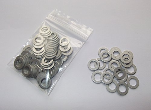 100 STÜCK Aluminiumringe Alu Dichtring Dichtung AL 10x16x1,0mm DIN7603 Form A von Cartec