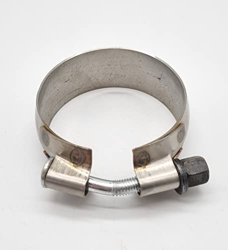 Rohrverbinder Auspuffschelle Klemmstück Abgasanlage Klemmschelle Ø 60mm Edelstahl von Cartec