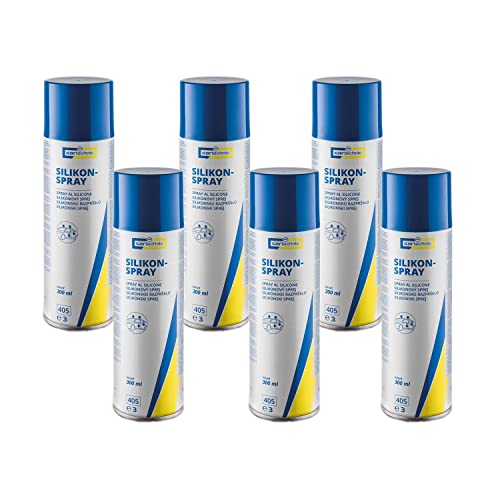 CARTECHNIC 6X Silikonspray Gleitmittel Trennmittel Pflegemittel Schutzmittel 300 ml von Cartechnic
