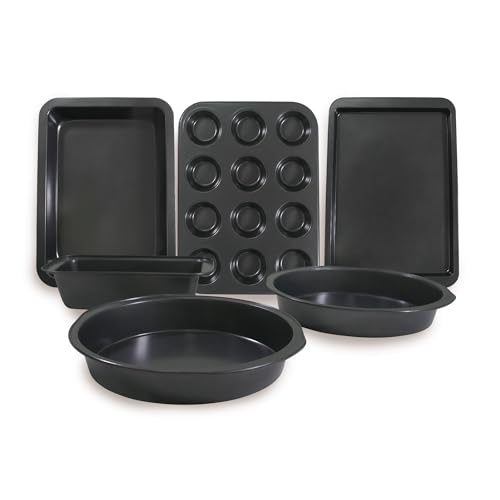 Carter & Clay 6-teiliges Backset aus antihaftbeschichtetem Stahl Carter & Clay 6-teiliges Backset aus antihaftbeschichtetem Stahl von Carter & Clay