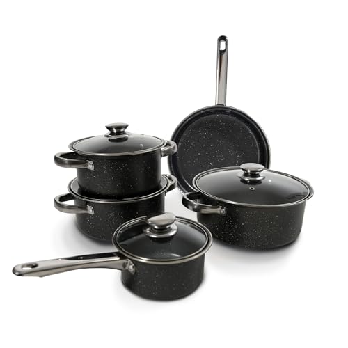Carter & Clay Marble 9-teiliges Antihaft-Kochgeschirr-Set Carter & Clay Marble 9-teiliges Antihaft-Kochgeschirr-Set von Carter & Clay