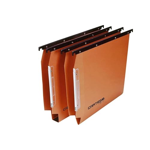 Hängemappen seitlich für Schränke CARTESIO 33 cm V-Boden orange von Cartesio