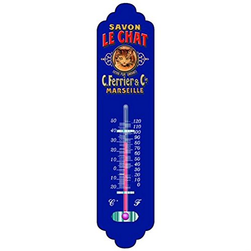 Cartexpo TT605 Metall-Thermometer Savon le Chat von Cartexpo