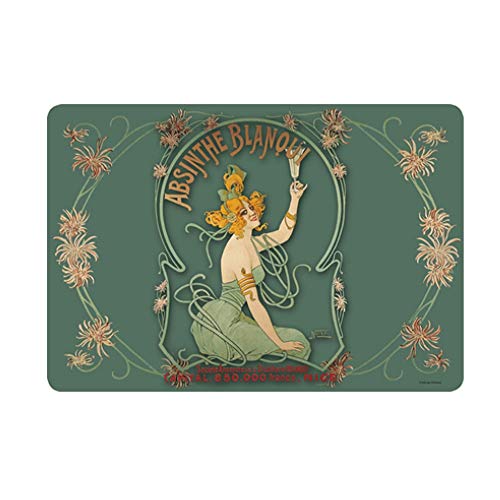 Cartexpo Tischsets, Absinthe Blanqui, La Fee, Grün, 42 x 29 cm, 4 Stück von Cartexpo
