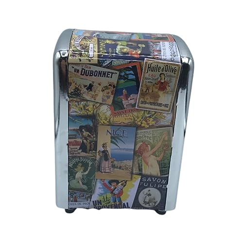 Distributeur de serviettes métal Patchwork Sud - SD297 von Cartexpo