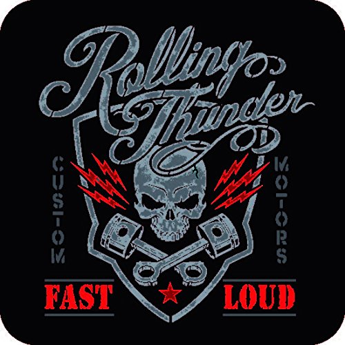 Bierdeckel "Outlaw" 93 x 93 mm aus Original-Bierfilzpappe (20er Set) von Cartingo