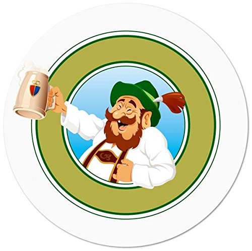 Bierdeckel-Set "Prost Sepp", rund 10,7 cm (50er Set) von Cartingo