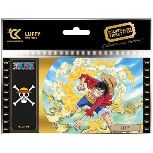Cartoon Kingdom - Black Ticket One Piece - Luffy - 3760375862937 von Cartoon Kingdom