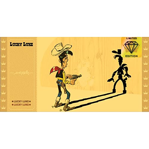 Cartoon Kingdom Collectible CK Golden Ticket Lucky Luke (Faster Than his Shadow) von Cartoon Kingdom