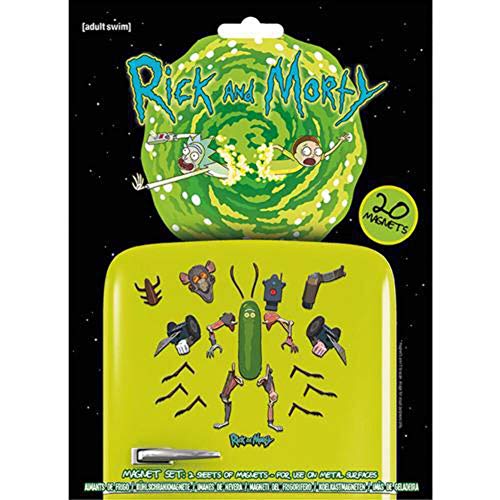 Cartoon Network Magnete, Mehrfarbig, 18 x 24 cm von Cartoon Network