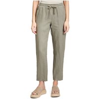 Cartoon Leinenhose "Damen Leinenhose unifarben" Material von Cartoon