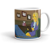 Psychotherapeut Tasse Mit Cartoon Charakter Portrait, Tasse, Geschenk, Psychologie Student/Lehrer Geschenk von CartoonPortrait