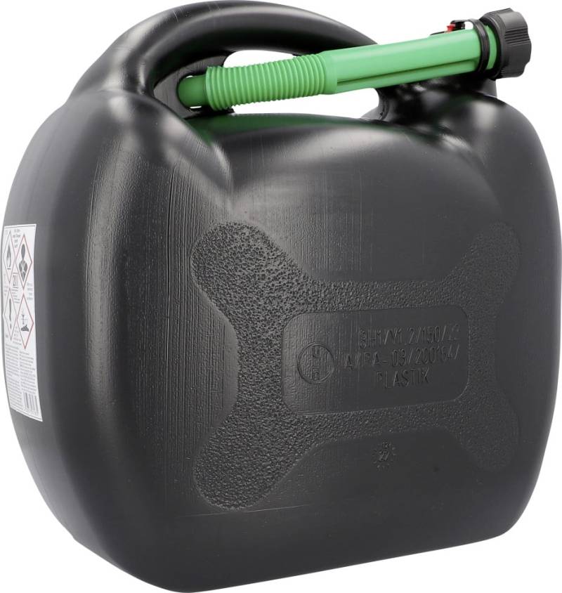 Cartrend Benzinkanister 20 Liter Kunststoff  mit Einfüllstutzen von Cartrend