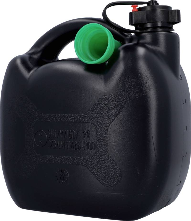 Cartrend Benzinkanister 5 Liter Kunststoff schwarz von Cartrend